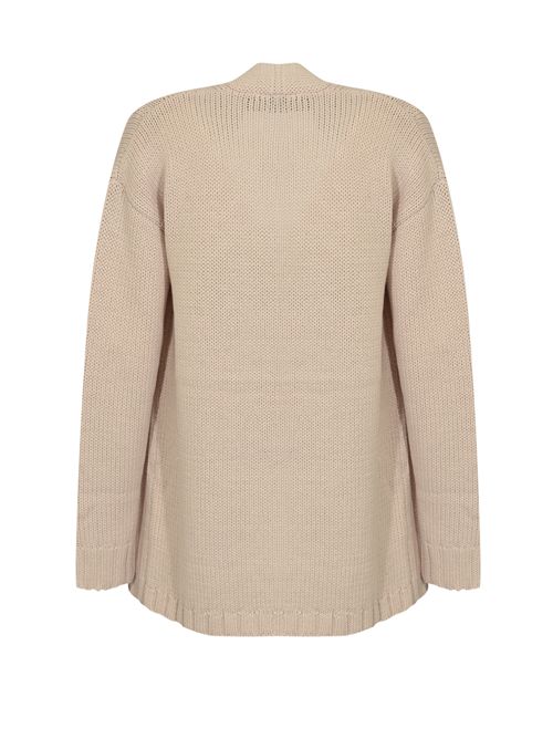 Cardigan in misto lana con nastro in lurex Clips | A816 568000091